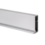 Profilo per Anta modello Plus 11 mm.45x21x3,5 Asta cm.390 Anodizzato Opaco |  Emuca